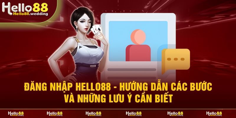 Chi tiết quy trình đăng nhập Hello88 cho hội viên mới tham gia 